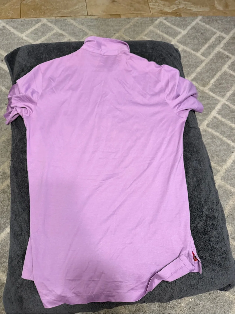 Polo by Ralph Lauren Lavender Men's Short Sleeve Polo